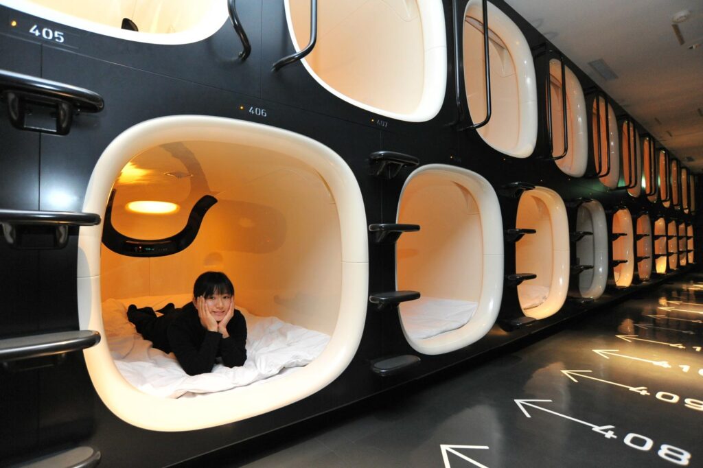 Capsule-Hotel-Tokyo-Japan